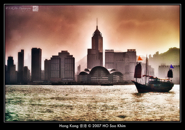 return-to-tiffany:  &lt;HDR&gt; Hong Kong 香港 - Victoria Harbour 維多利亞港