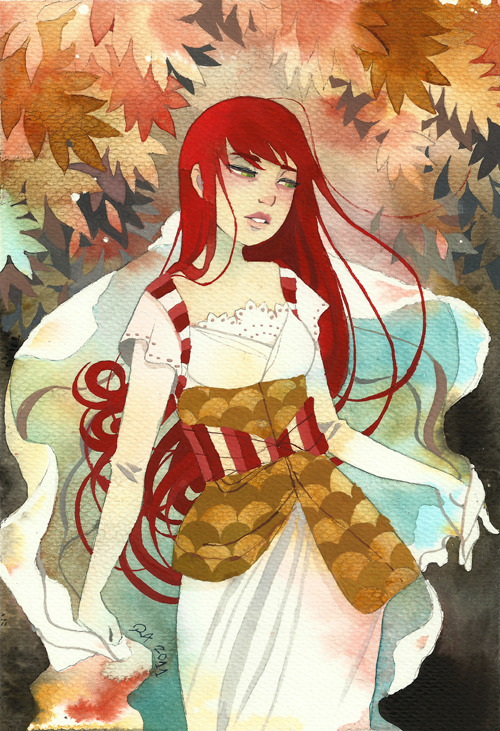 artforadults:  Alice commission by Riikka Auvinen aka tir-ri 