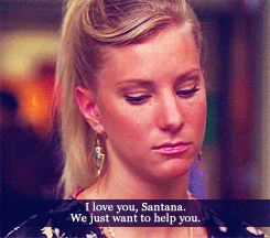 nightshifted:AU meme | Santana and Breadstix, A&E Intervention (suggested by “anonymous”)