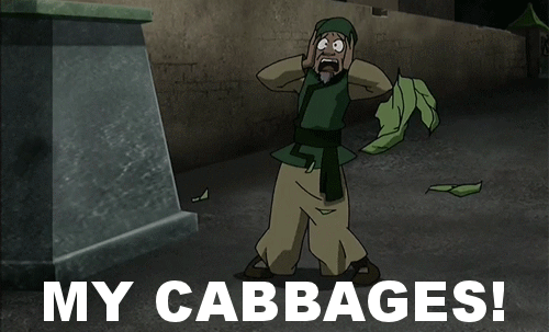 youarenotyou:  YES  Y'know, sometimes we all feel a little like Cabbage Guy. Keep your chin up, kiddos.