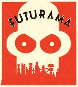 justinrampage:  Artist Josh Hall took Olly Moss’ rad Resistance 3 cover art design and gave it a welcomed Futurama remix. Bender is taking over New York! Futurama Resistance by Josh Hall / Rhinox92 