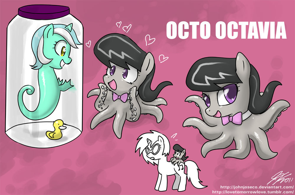 This was mentioned in the Livestream of Octavia being a octopus.  I&rsquo;m not