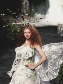 Lily Cole @ Christian Dior Haute Couture