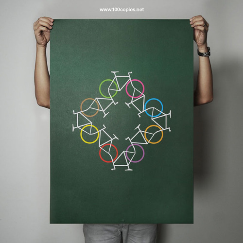 minimalistmatt: bicycle poster