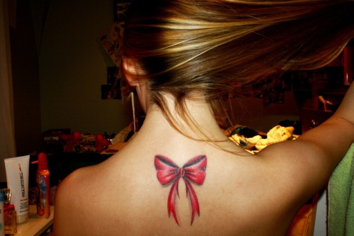 Cute girly skull tattoos designs