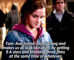 emmawatsonsdaily:One of the reasons why Emma Watson is one of the best female role-models of our tim