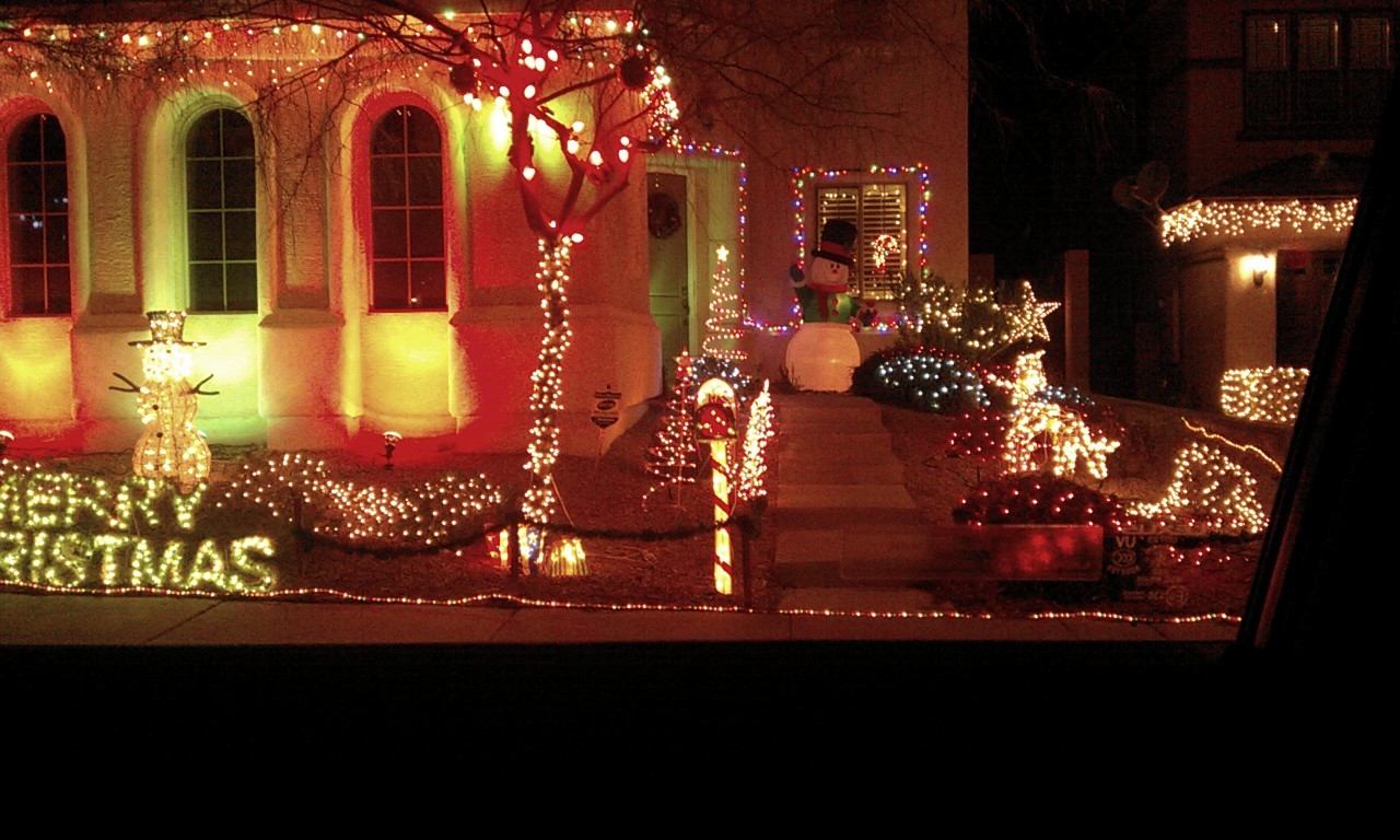 They got the Christmas spirit.