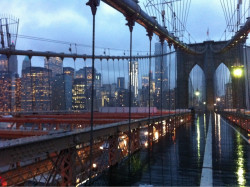 shiningtoken:  NYC in the rain 