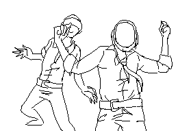 streetlighttraffic:  combinationlove:  fyeah-daftpunk:  streetlighttraffic:  i don’t talk to people from tumblr, but there are people who like my stuff and reblog my stuff and i like their stuff and reblog their stuff. therefore we’re cool. and we’re