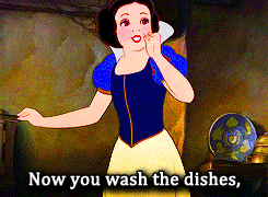  #Snow White You Fucking Lazy Ass Bitch#The Fucking Broom Is The Easiest Job 