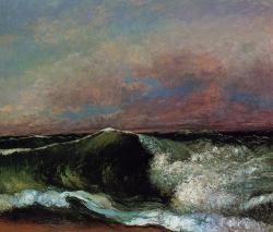 crowcrow:  Gustave Courbet, The Wave 