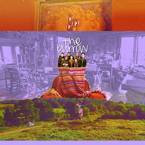  TOP 7 PLACES I’D LIKE TO VISIT (in the Harry Potter world) ϟ #3 → The Burrow.After