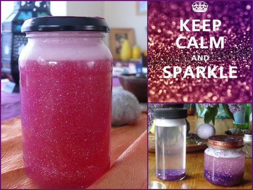 truebluemeandyou: DIY Mediation or Keep Calm Jars. Reblogging because I saw a really expensive DIY t