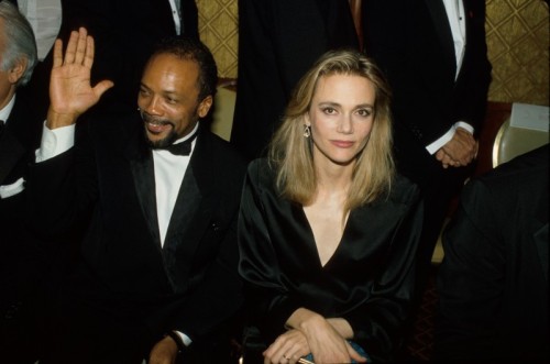 Peggy Lipton & Quincy Jones, 1986