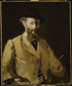 loquaciousconnoisseur:  Édouard Manet Self-Portrait