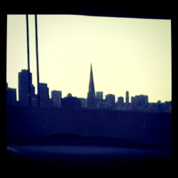 SF. hehe you can see a part of the bridge