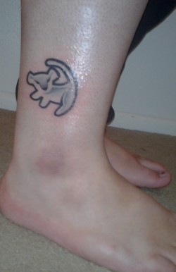 OH ANOTHER LION KING TATTOO, WOULD YOU LOOK