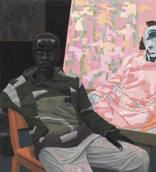 99elephants:  Kerry James Marshall: African American Figures, Painting 