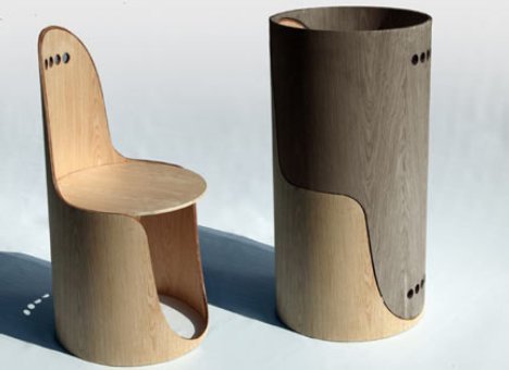 XXX memyselfandi91:   Twin chairs by Italy’s Euga Design photo