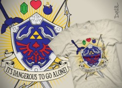 gamefreaksnz:  Dangerous Crest by Daniel Sotomayo Up for voting at SplitReason It’s dangerous to go alone! vote for this! 