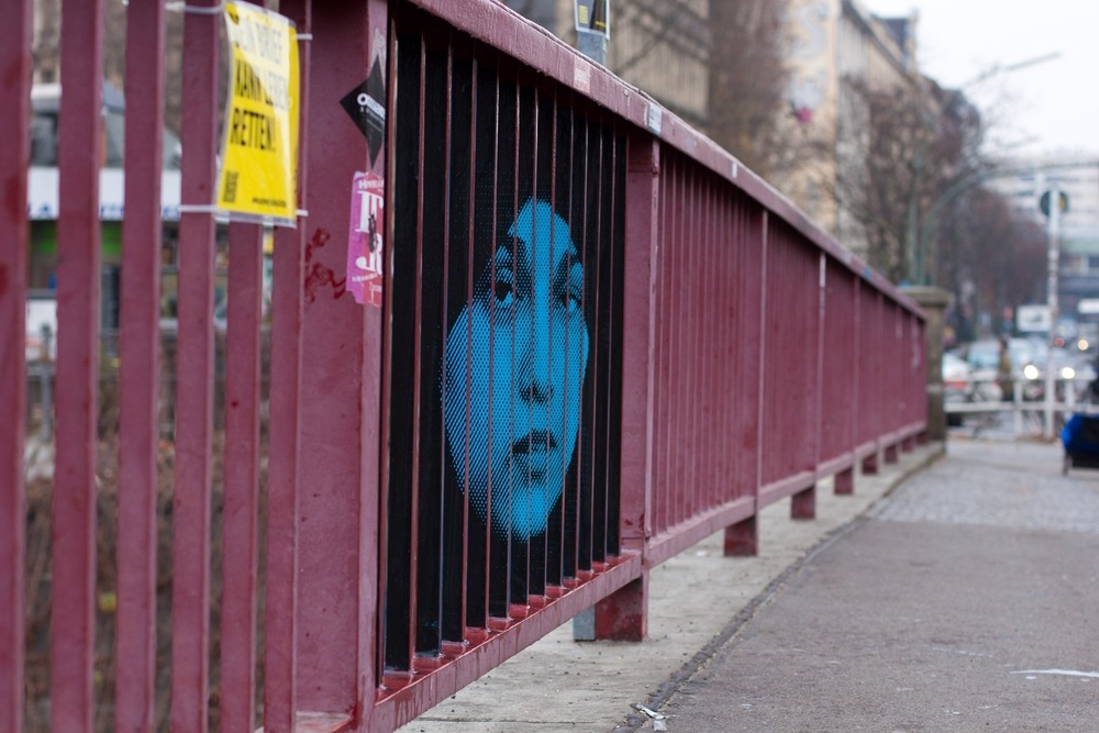 Making the Invisible Visible is an Amnesty International street art project highlighting the plight of six individuals who have suffered human rights abuses.