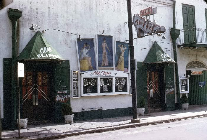A late-50&rsquo;s era photo of the &lsquo;Club Slipper&rsquo; nightclub