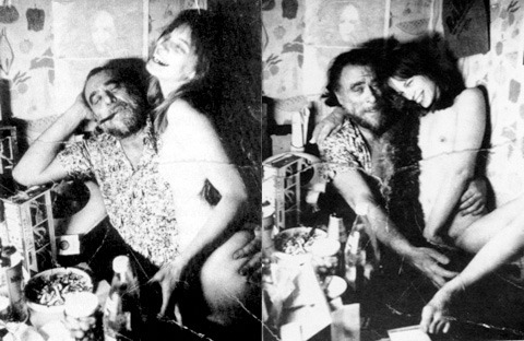 heart-shaped-apple:  “Sex is kicking death in the ass while singing.” ~Charles Bukowski~