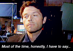 celestial-sexhair:  I swear to god, Misha 