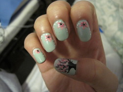 profashionails:  Cherry Blossoms:) Sally