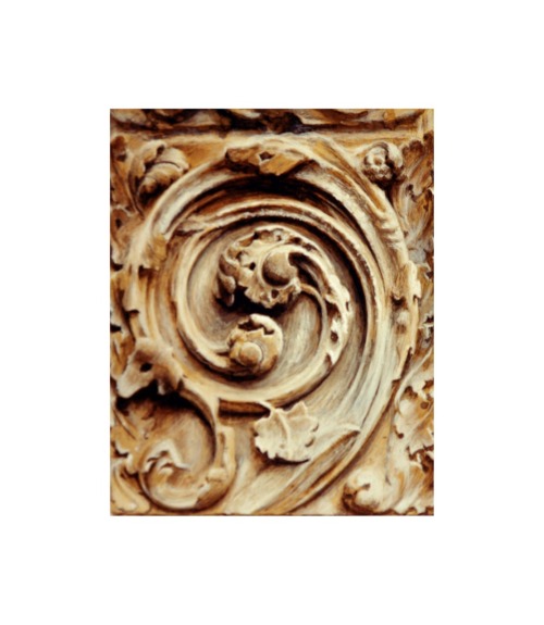 drawingdetail:John Ruskin, Spiral relief from the north transept door, Rouen Cathedral, 1882.Pencil,