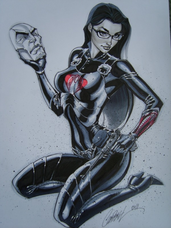 kandidkandor:  The Baroness | J. Scott Campbell 