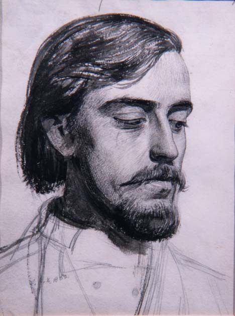 Hunt: portrait of a friend.