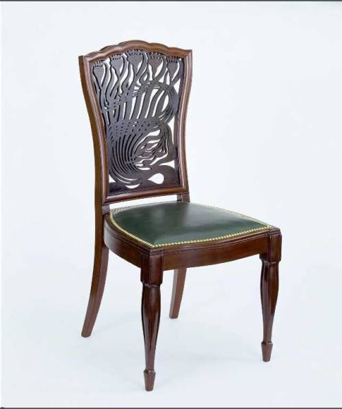 Chair, design by Arthur Heygate Mackmurdo.