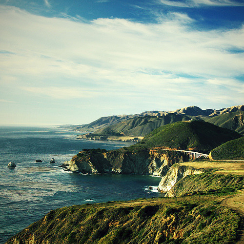 Bixby Bridge, Big Sur, California©  Kristen Drozdowski.