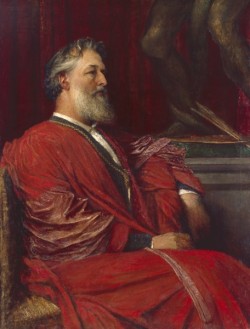 phassa:  Watts, George Frederick - Portrait of Frederic, Lord Leighton 