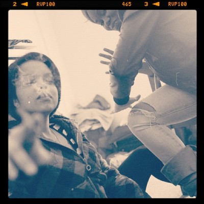 @gnarlybee & @NanaMenaj pass the blunt Frankie. Hayze Photography. (Taken with instagram)