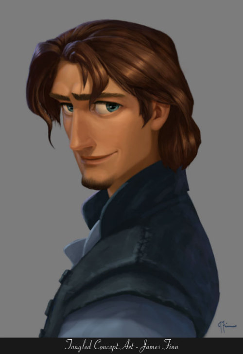 Flynn Rider Concept Art By James Finn