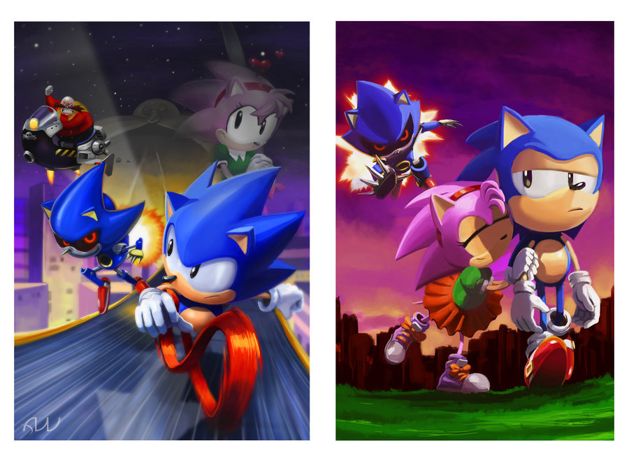 Sonic CD: Sonic vs. Metal Recreated in 3D! 