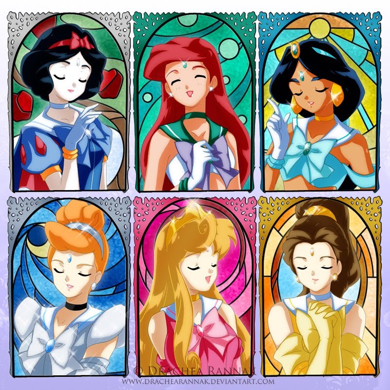 sexualassaultprince:  rozeharten:  moxinifada:  Disney girls as sailors. Just adorable!