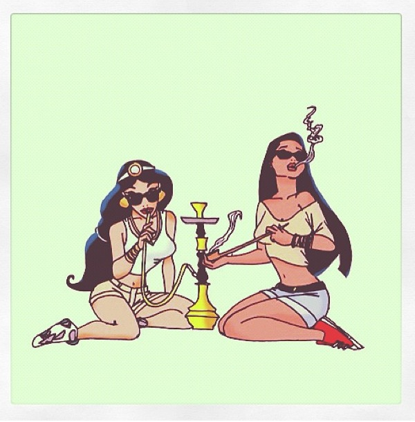 Jasmine and Pocahontas!