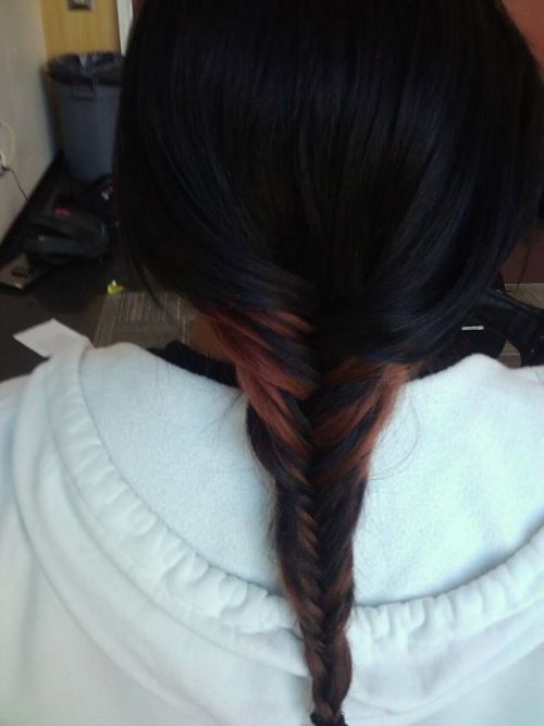 I miss my hair color.