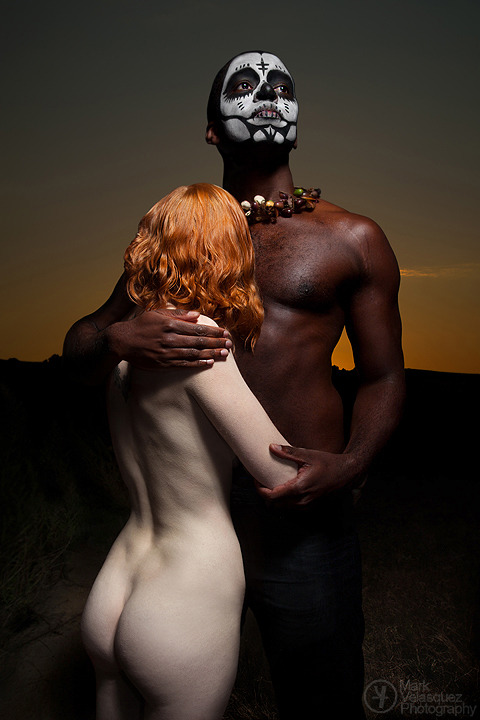 El Protector, 2011This is one of the new images being displayed in my current gallery show, Keep the Faith. Featured here is the lovely Erin and photographer/writer John Duah, a.k.a. Flak. Most of the new images I’ve been working on have a more