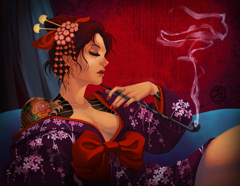 artforadults:  Mafia Woman by tiggerfactory 