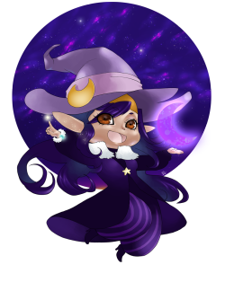 petit-tyrant:  Birthday pic for Miss Steffy cuz she’s awesome. C:  Bawww! Thank you so much sweetie-pie. This is adorable! I just can&rsquo;t get over how cute she looks as a chibi! Looks taru even! I love all the purples you used, and her hands&hellip;