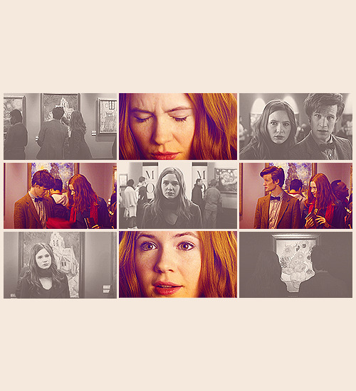 givemeyour-tardis:  9 favorites screencaps → Amy Pond in Vincent and The Doctor.