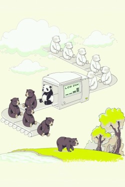 jenholic:  How pandas were made. 