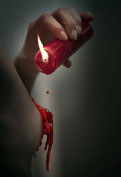 sirsplayground:  Today’s theme: Wax Play