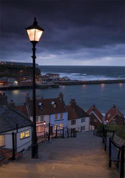 bluepueblo:  Down to the Sea, Whitby, England