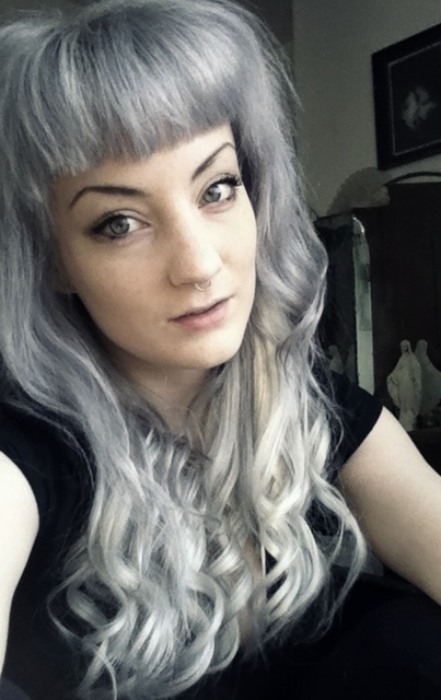 I finally have super grey hair, this new dye colour is amazing. I am shooting new