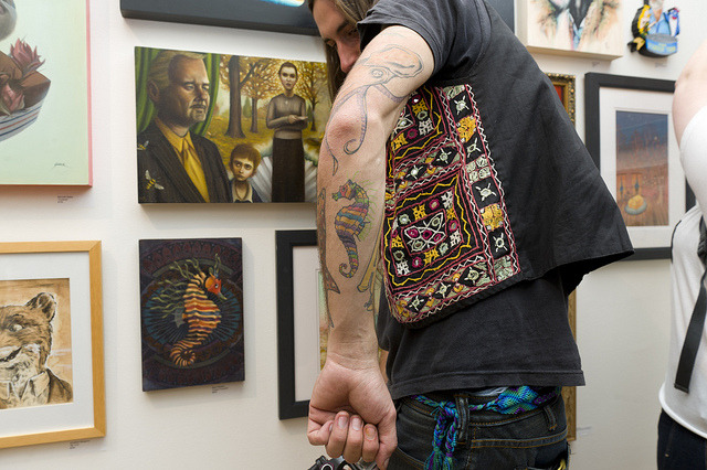 Art Gallery, San Francisco, CA — Do you have a Wes Anderson tattoo